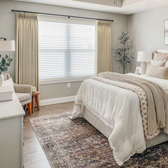 Custom Linen Blend Blockout Curtains