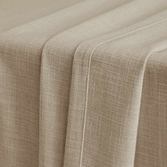 Custom Linen Blend Blockout Curtains