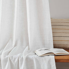 Custom Linen Blend Blockout Curtains
