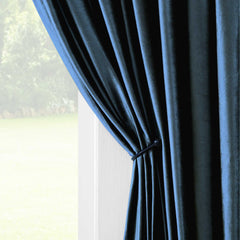 Custom Gorgeous Italian Velvet Blackout Curtains