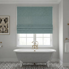 100% Blackout Custom Roman Shades- 700GSM Heavy Fabric
