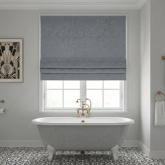 100% Blackout Custom Roman Shades- 700GSM Heavy Fabric