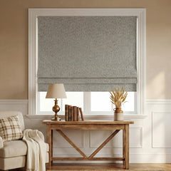 Custom 100% Blackout Roman Curtains