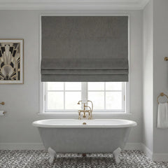 100% Blackout Custom Roman Shades- 700GSM Heavy Fabric