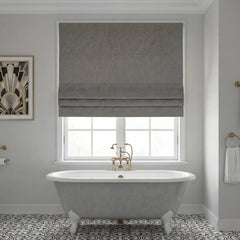 100% Blackout Custom Roman Shades- 700GSM Heavy Fabric