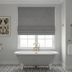 100% Blackout Custom Roman Shades- 700GSM Heavy Fabric