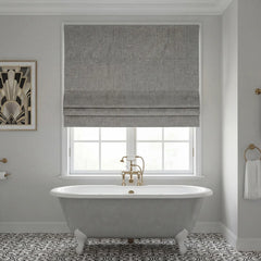 100% Blackout Custom Roman Shades- 700GSM Heavy Fabric