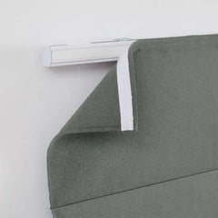 Custom 100% Blackout Textured Roman Shades