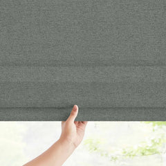 100% Blackout Custom Roman Shades- 700GSM Heavy Fabric