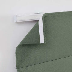 Custom 100% Blackout Textured Roman Shades