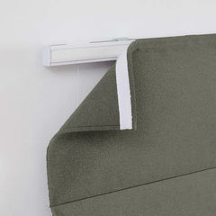 Custom 100% Blackout Textured Roman Shades