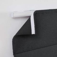 Custom 100% Blackout Textured Roman Shades