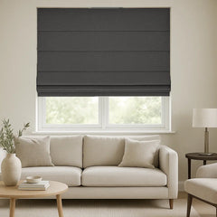 100% Blackout Roman Blinds - Custom Size Manufacturing