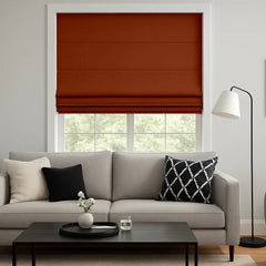 Custom 100% Blackout Roman Curtains