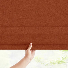 100% Blackout Custom Roman Shades- 700GSM Heavy Fabric