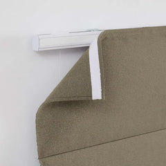 Custom 100% Blackout Textured Roman Shades