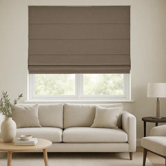 100% Blackout Roman Blinds - Custom Size Manufacturing