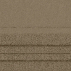 Custom 100% Blackout Textured Roman Shades