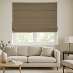 100% Blackout Roman Blinds - Custom Size Manufacturing