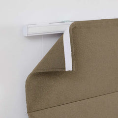 Custom 100% Blackout Textured Roman Shades