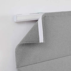 Custom 100% Blackout Textured Roman Shades