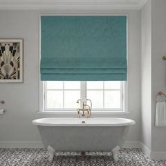 100% Blackout Custom Roman Shades- 700GSM Heavy Fabric