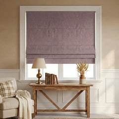 Custom 100% Blackout Roman Curtains