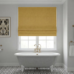 100% Blackout Custom Roman Shades- 700GSM Heavy Fabric