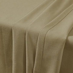 Custom Linen Texture Blackout Curtains