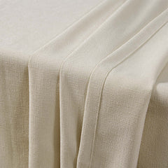 Custom Linen Texture Blackout Curtains