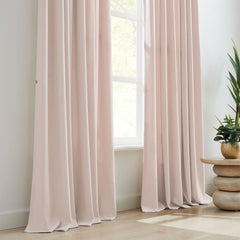 Custom Linen Texture Blackout Curtains