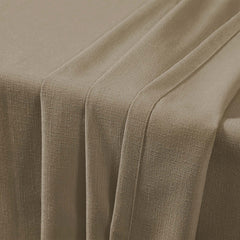 Custom Linen Texture Blackout Curtains