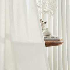 Custom Linen Texture Blackout Curtains