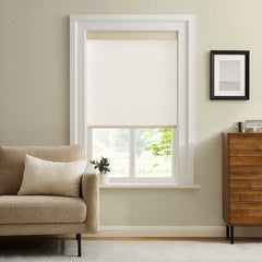 Custom Linen Texture Custom Roller Shades| Custom Size Blackout/Thermal