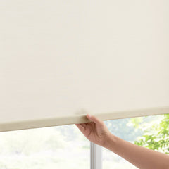 Custom Linen Texture Custom Roller Shades| Custom Size Blackout/Thermal