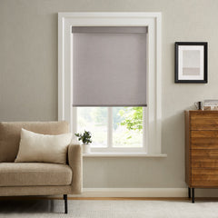 Custom Linen Texture Custom Roller Shades| Custom Size Blackout/Thermal