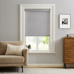 Custom Linen Texture Custom Roller Shades| Custom Size Blackout/Thermal