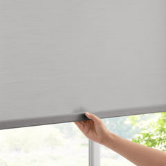 Custom Linen Texture Custom Roller Shades| Custom Size Blackout/Thermal