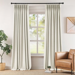 Custom Verona Velvety Texture Blackout Curtains