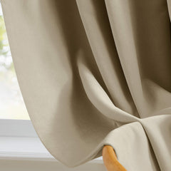 Custom Verona Velvety Texture Blackout Curtains