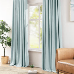 Custom Verona Velvety Texture Blackout Curtains