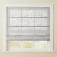 Semi-Light Filtering Custom Roman Blinds Cordless Design 40% Energy Saving Global Shipping