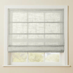 Semi-Light Filtering Custom Roman Blinds Cordless Design 40% Energy Saving Global Shipping
