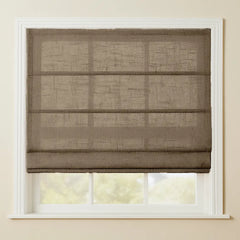 Semi-Light Filtering Custom Roman Blinds Cordless Design 40% Energy Saving Global Shipping
