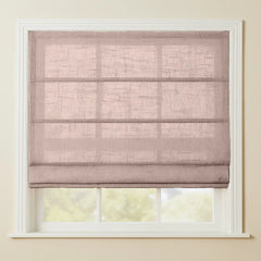 Semi-Light Filtering Custom Roman Blinds Cordless Design 40% Energy Saving Global Shipping