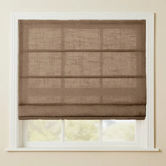 Semi-Light Filtering Custom Roman Blinds Cordless Design 40% Energy Saving Global Shipping