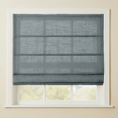 Semi-Light Filtering Custom Roman Blinds Cordless Design 40% Energy Saving Global Shipping