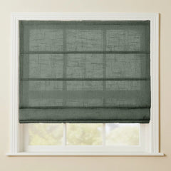Semi-Light Filtering Custom Roman Blinds Cordless Design 40% Energy Saving Global Shipping