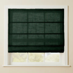 Semi-Light Filtering Custom Roman Blinds Cordless Design 40% Energy Saving Global Shipping