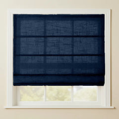 Semi-Light Filtering Custom Roman Blinds Cordless Design 40% Energy Saving Global Shipping